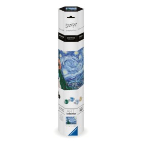 CreArt pictura pe numere pentru adulti Tablou Canvas Van Gogh noapte instelata